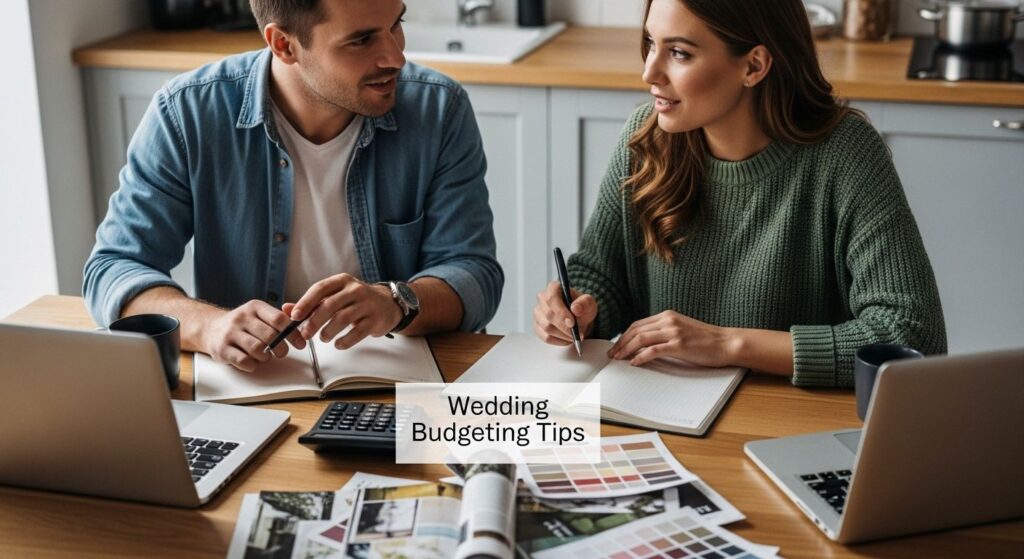 wedding budgeting tips couple planning