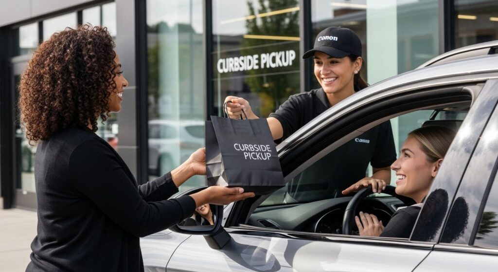 curbside pickup process