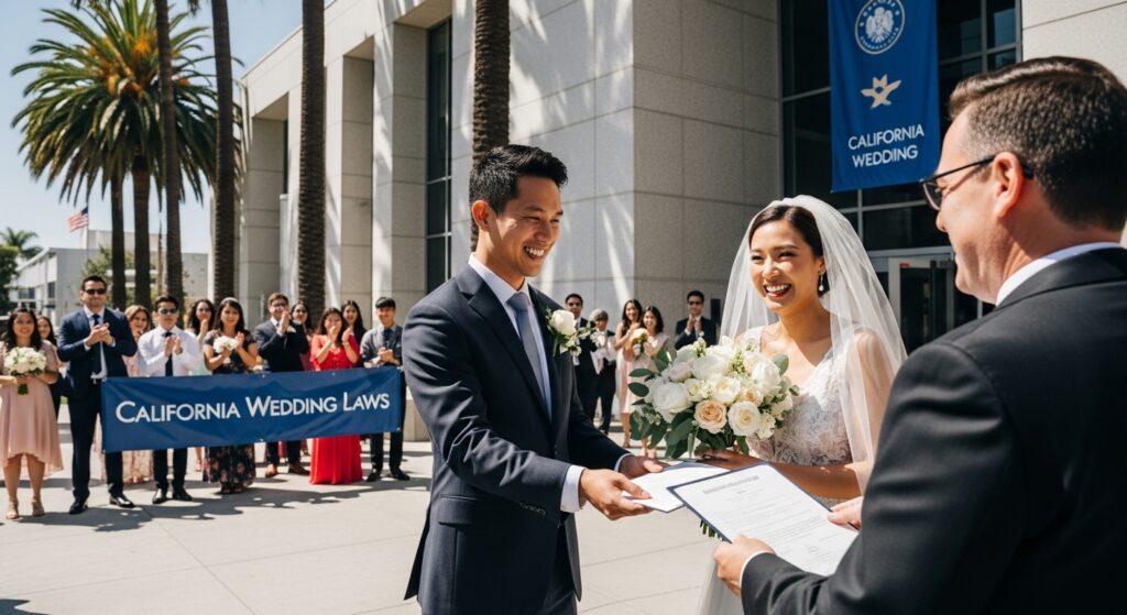 california courthouse wedding